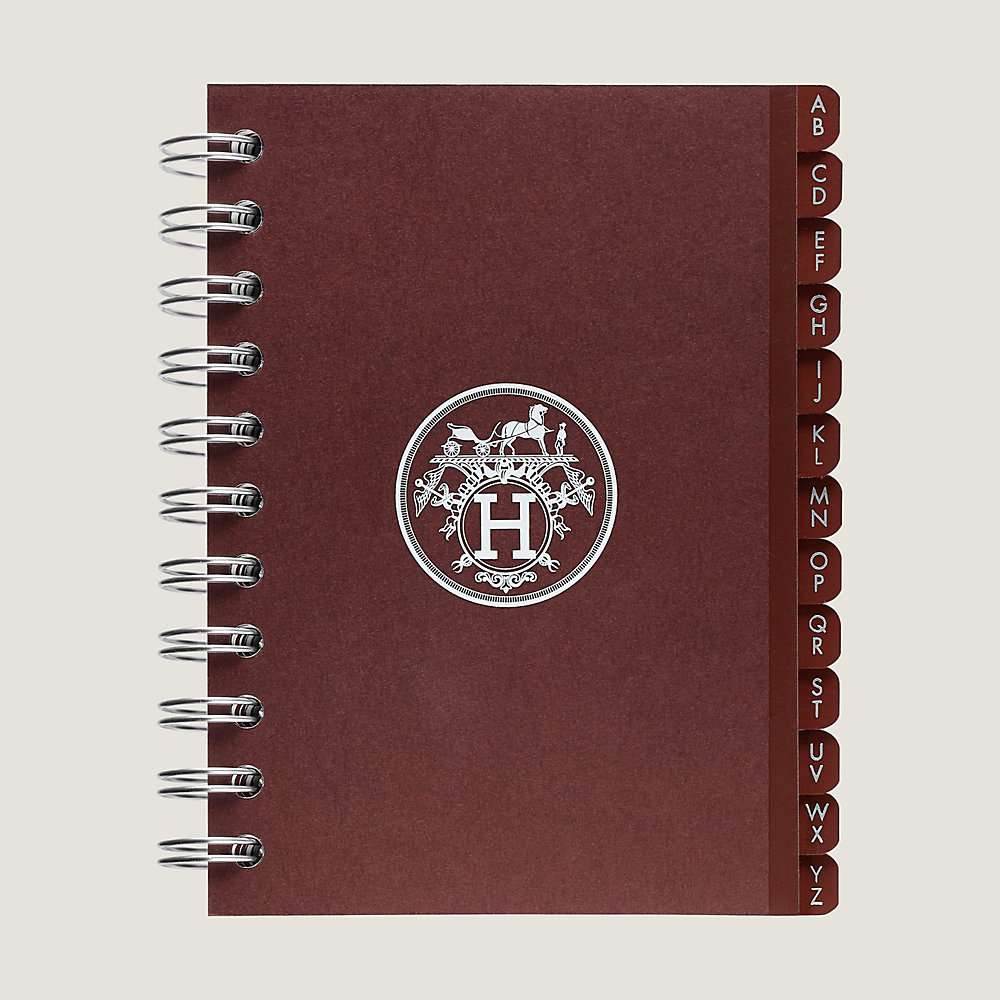 Ulysse PM lined notebook with index refill | Hermès Mainland China